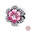 Fit Pandora 925 Original Bracelet 925 Silver Plate Flower Bird Series Charms Beads For Women Fashion DIY Jewelry Gifts Making