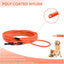 Dog Leash Waterproof Training Recall Long PVC Pet Leashes 5FT 10 FT 20FT 30FT Great for Training Beach Yard Play