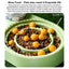 Gravity Cat Feeder And Water Dispenser Set 15Tilted Pets Water And Food Bowl Set Curved Bowl Mouth Raised Cat Bowls Pet Food