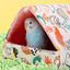 Parrot Bed Warm House Hideout Cushion Bed For Parrot Plush Cushion For Parrots Lovebirds Parakeets And Small And Medium Birds