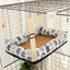 Pet Bed Warm Cushions Hammock All for Cats Plush Winter House Accessory Products Goods Houses Kitten Beds Accessories Habitats