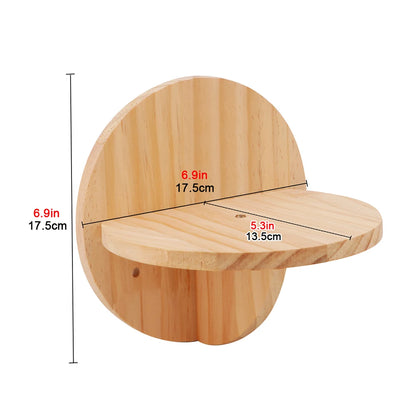 Wall Mounted Cat Perch Corner Platform With Felt Easy-to-Clean Cat Hammock Suit Cat Climbing Rope to Make Kitten Exercise Indoor