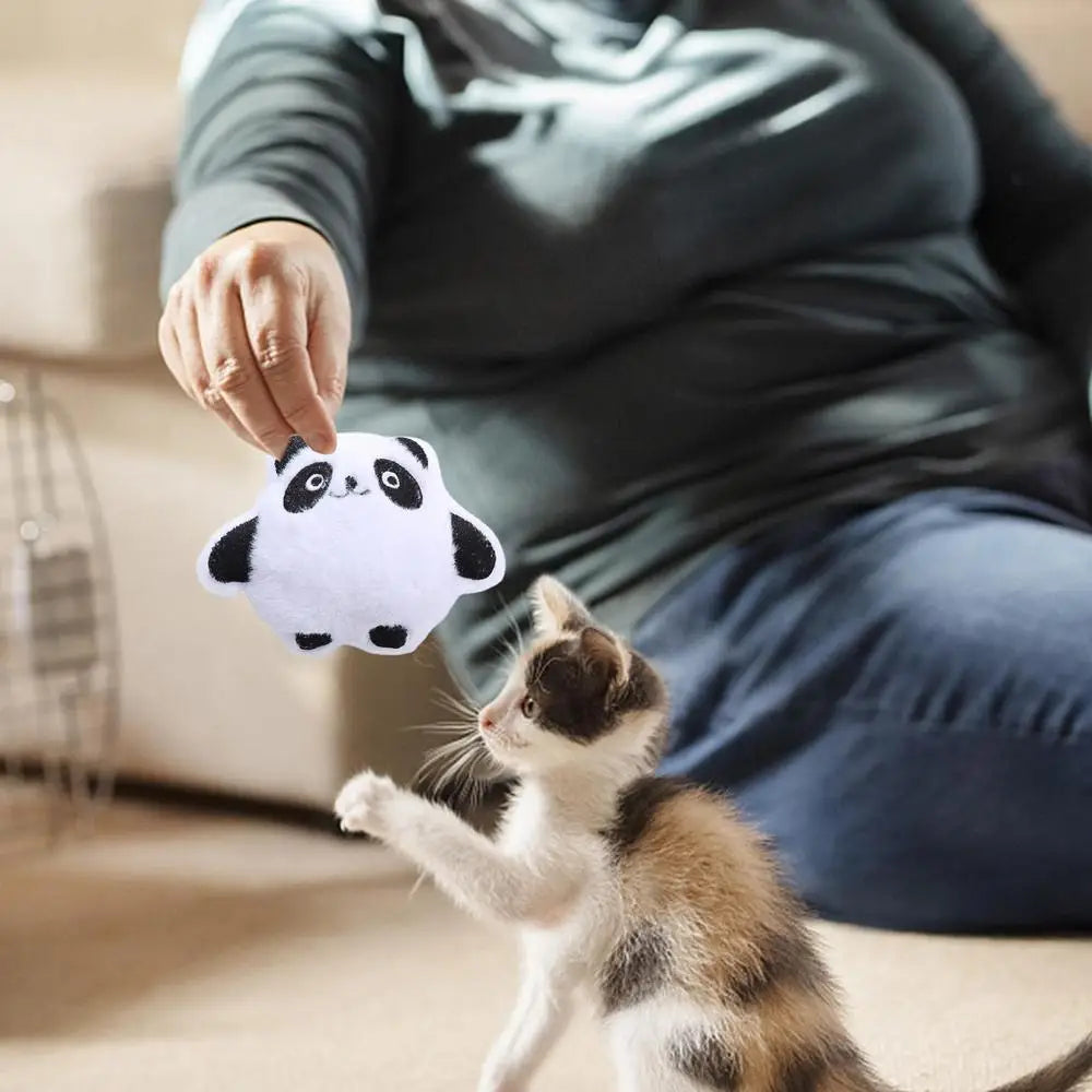Plush Catnip Cat Toys Cat Toys With Catnip Cat Toys Kitten Toys Assortments Cartoons Style Edible Safety Healthy Catnip Toy Pet