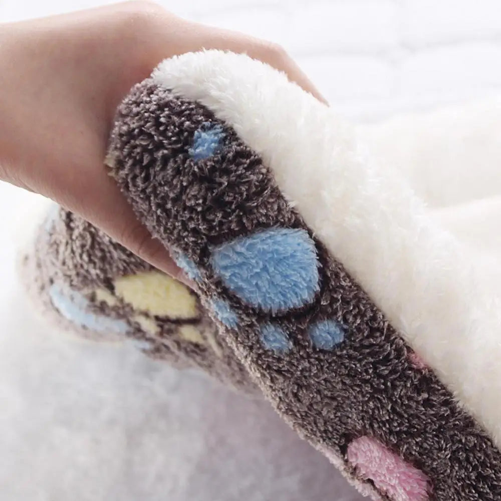 Cat Blanket Pet Calming Blanket Cozy Cat Blanket Pet Sleeping Mat Washable and Soft Cat Calming Blanket Pet Supplies