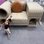 3D Print Cat Bed Kennel Pet Sofa Scratch-Resistant Easy to Clean Pets and Humans Sharing Furniture Customized