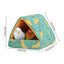 Parrot Bed Warm House Hideout Cushion Bed For Parrot Plush Cushion For Parrots Lovebirds Parakeets And Small And Medium Birds