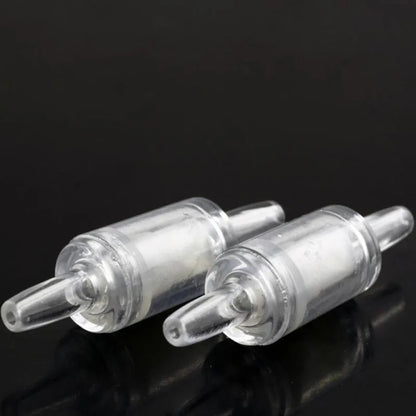 5pcs Aquarium Air Pump Check Valve 5 X One Way Non-Return Check Valve Aquarium Fish Tank Accessories Co2 System Air Pump