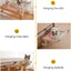 Pet Window Hanging Cat Bed, Removable Balcony Cat Hanging Hammock Wooden Assembly Indoor Bedside Bed Pet Nest