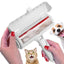 Pet Fur & Lint Roller With Self-Cleaning Base