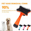 Pet Hair Removal Comb Cat Self Cleaning Brush Hair Tools Grooming Pet Accessories Puppy Cleaning Scraper Comb Remover Dog C S1I1