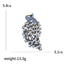Fully Rhinestone Peacock Bird Brooch Fashionable and Elegant Coat Pin Jewelry Accessories and Gifts