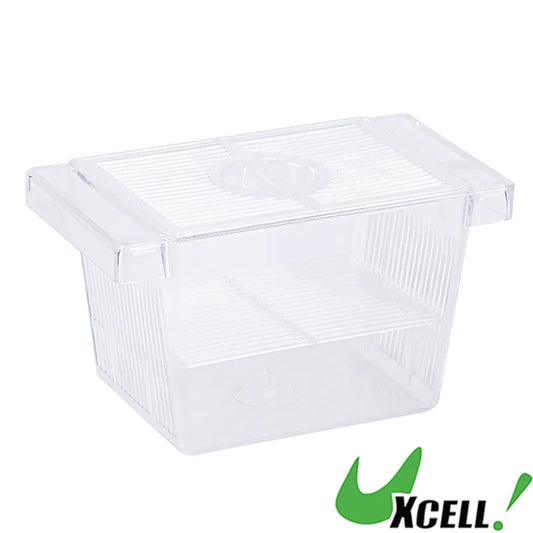 UXCELL Aquarium Fish Breeder Tanks Fish Breeder Box Hatching Incubator Tank Transparent Isolation Box Hatchery Accessory