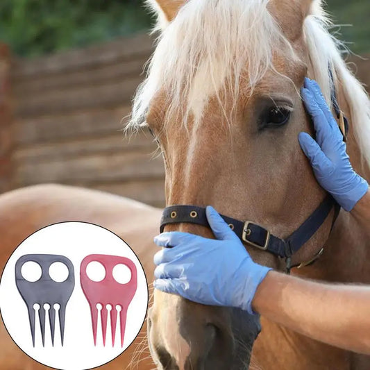 20PCS Mane Pulling Comb for Horses Portable Horse Grooming Tools Horse Comb Set Ergonomic Horse Mane Comb Horse Grooming