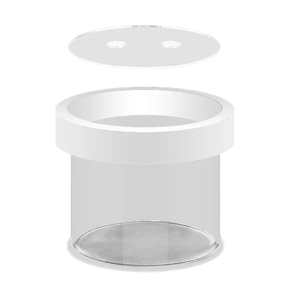 Floating Hatching Box Fish Tank Hatching Incubator Acrylic Aquarium Breeder Feeder Fine Mesh Aquarium Breeder Box Fish Breeding