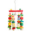Parrot toys, Colorful wooden bird supplies, Unique shape, Diverse ways to play, Complete variety, Large parrot bite bird toys