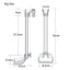 1Set Acrylic Aquarium Feeder Tube Dish Transparent Fish Tank Shrimp Snail Shrimp Food Feeder Bowl Aquarium Feeding Accessories