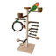 Bird Playground Parrot Play Stand Sturdy Wood Playstand For Parrots Bird Playground Training Wood Stand Perch For Cockatiel
