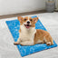 Cooling Dog Bed Pet Blanket Mat Pad Breathable Pad Blanket Puppy Kitten Summer Cool Playing Mat For Small Medium Pets Cats