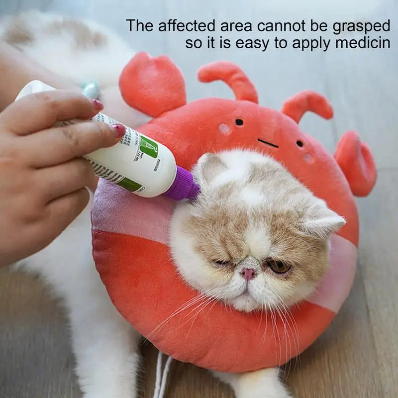 Cat Recovery Collar Stop Licking E Collar For Recovery Adjustable Cat E Collar Surgerys Recovery Elizabethan Collars For Kitten