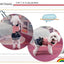 Puppy Dog Pet Stripe Costume Princess Dress Lace Pleated Lapel Stripe Bownot Princess Dress Denim Skirt XS-L Pet Supplies