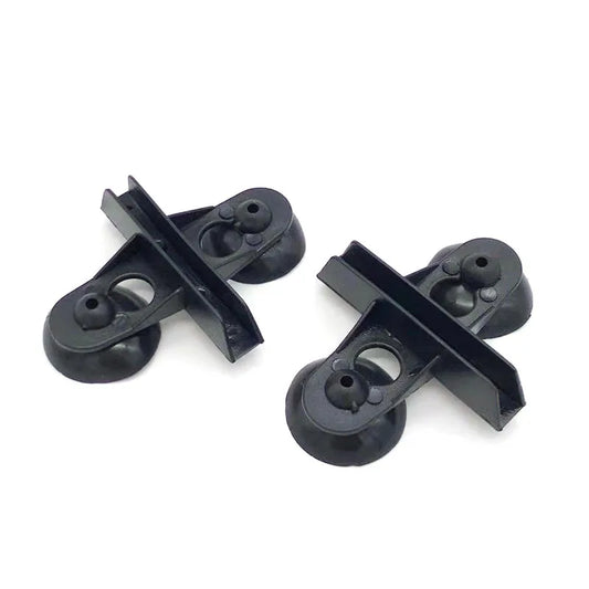 2pcs/set Black White Plastic Divider Sheet Holder Suction Cups for Aquarium Fish Tank Fish Product Pet Products Accessories Hot
