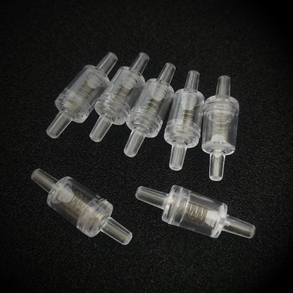 5/10pcs Aquarium Air Pump Check Valve 5 X One Way Non-Return Check Valve with Spring  Aquarium Fish Tank Accessories Co2 System