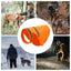 Reflective Dog Vest Breathable Dog Visibility Vest Dog Orange Vest Adjustable Fluorescent Comfortable Pet Supplies For Hunting
