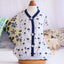 Dog Cat JumpSuit Shirt 100% Cotton Print Tracksuit For Small Cats Dogs Pet Puppy Floral Pajamas Pants T-Shirt Yorkies Chihuahua