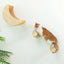 Cat Climbing Shelves Wall Mounted Platform and Hammock with Scratching Post Cat Pet Wooden Furniture for Sleeping and Playing