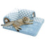Cat Tunnel 2 In 1 Extensible Tunnel Toy Bed Tunnel Bored Cat Pet Toys Interactive Play Toy Pet Stuff Accessories For Pet Cats