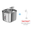Automatic Cat Water Fountain Stainless Steel Cat Fountain With Filter Visual Water Level Pet Puppy Cats Drinking Water Dispenser