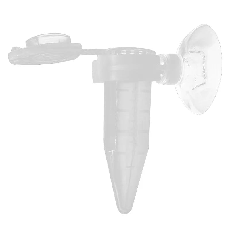Automatic Fish Feeder Brine Shrimp Feeder Red Worm Feeding Feeder Worm Funnel Cup Fish Food Feeding Tool with Suction Cup New