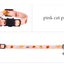 Cartoon Pet Cat Neck Collar for Small Dogs 19-28cm Ring Bell Anti Lost Adjustable Chihuahua Neck Wear Polyester Pet Accessories