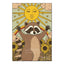 Tarot Cards Cat 5D Diamond Painting Cute Raccoon Full Diamond Cross Stitch Cartoon Animal Embroidery Mosaic Art Home Decoration