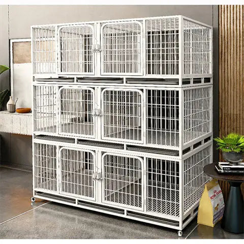Cat cage breeding  pairingbreeding  breeding  three-layer display cage rabbit puppy