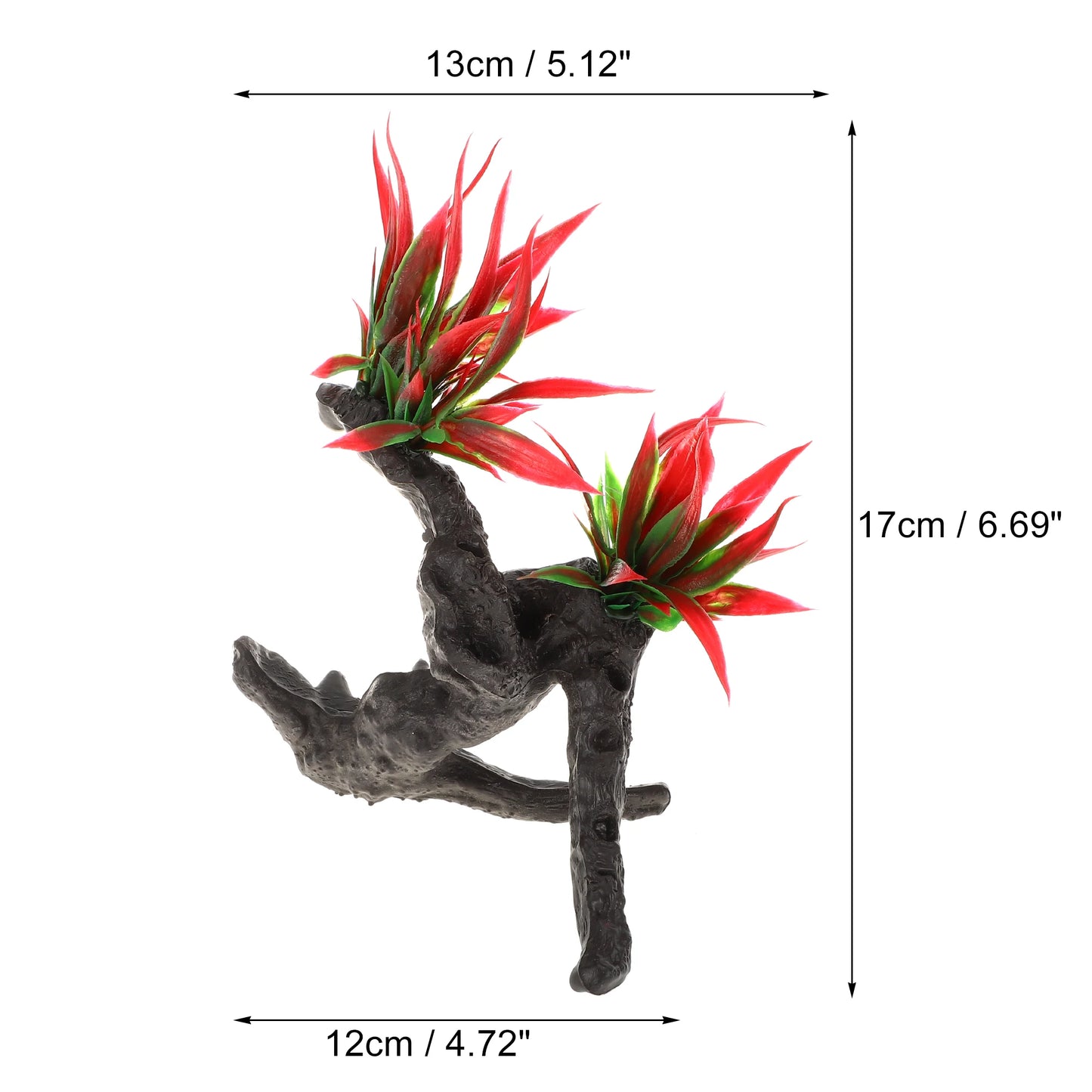 UXCELL Artificial Plants Grass Aquarium Plastic Water Weeds Ornament Fish Tank Flower Plants Tree Decoration Accessories
