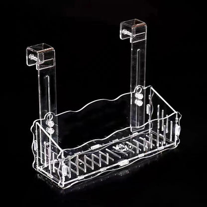 Hanging Fish Tank Crystal Acrylic Pot Polka Aquarium Decoration Water Planting Cylinder Cup Feeding Accessories with SuctionCup