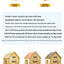Pet House Large Space All-season Universal Removable Easy To Install Ventilation and Breathable Strong and Durable Pet Villa