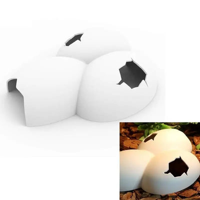 Gecko Hide Egg Shape Reptile Simulation Rock Cave Hideouts, Bearded Dragon Hideout Decorative Ornament for AquariumsTerrariums