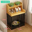 Dog cage household indoor with toilet pulley exquisite workmanship small medium and large dog cage reinforced kennel villa heigh