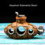 Artificial Aquarium Decoration Shelter Ornament Submarine Decor Resin Landscaping House for Fish Accessories for Aquarium Stuff