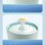 2.4L Pet Cat Dispenser Drinking Water Fountain Activated Carbon Filters LED Automatic Feeder Container USB Interface
