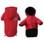 Reflective Pet Clothes Autumn Winter Pet Dog Waterproof Warm Coat Cotton Hooded Jacket The Dog Face Small Dog Clothes