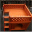 Teddy's Nest Kennel Wooden Cage Kennel Dog Furniture Small Double Deck Kennel Cat Villa Cat Nest Cattery