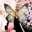 5Style 20pcs/pack INS Butterfly PET Sticker Pack Ice Crystal Laser Gold DIY Handbook Decoration 3D Scrapbook