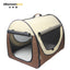 Car Dog Cage Trunk Large Dog Transport Cat Bag Out Portable Capacity Travel Portable Folding Kennel Breathable