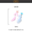 Cat Toy Cat Teaser Sticks Dragonfly Shaped Replacement Head Teaser Cat Stick Fairy Feather Bell Multi-color Optional Cat Toys