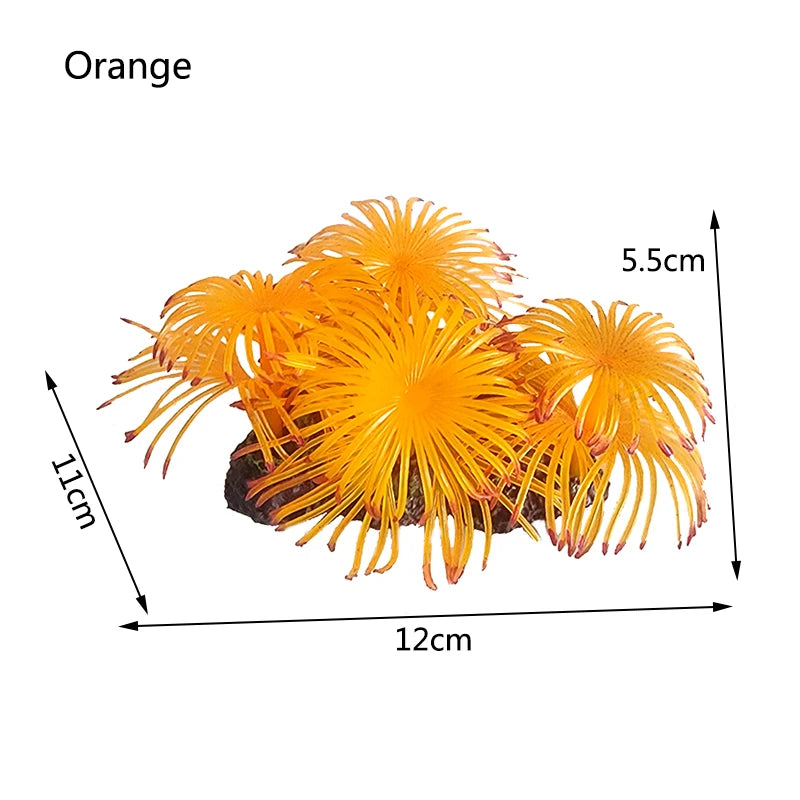 Artificial Underwater Coral Aquarium Fish Tank Simulation Decoration Aquarium Backgrounds Plants Water Grass Decora Beautiful