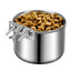 Crate Water Bowl Stainless Steel Dog Crate Hang Water and Food Bowls Feeder Dish for Dogs & Cats for Dry and Wet Foods Pet Cage