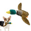 Duck Dog Toy Squeaky Cute Duck Plush for Dog Calming Chew Toy Pet Supplies for Small Medium And Large Pets Indoor Play Supports